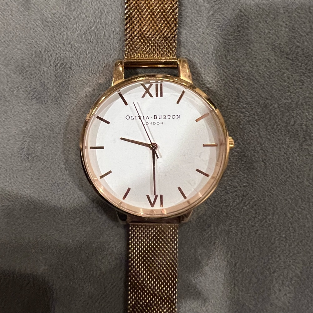 Olivia Burton rose gold watch